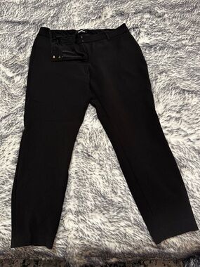 Express Extreme Stretch+ Skinny Mid Rise Pants Black Size 10 Short